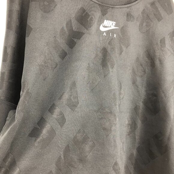Nike air black midlayer DriFit crew long sleeve  running top size M - Picture 13 of 16